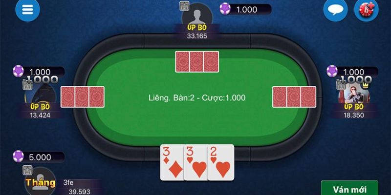 Quy tắc so bài trong liêng trực tuyến