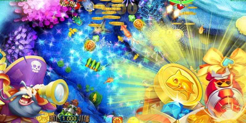 Súng bắn cá nâng cấp săn các mục tiêu trung bình và lớn 